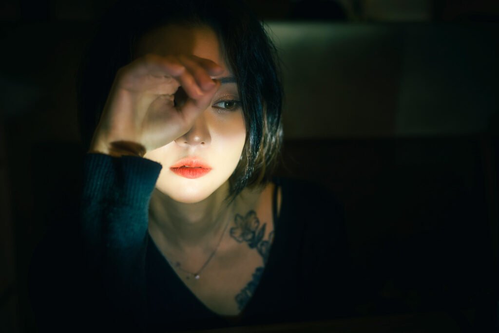 Young Chinese woman in a teahouse #3