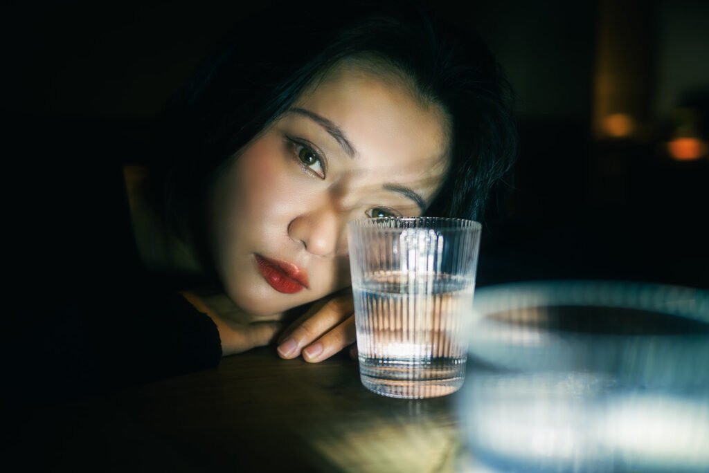 Young Chinese woman in a teahouse #2