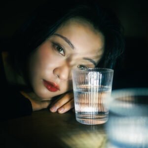 Young Chinese woman in a teahouse #2