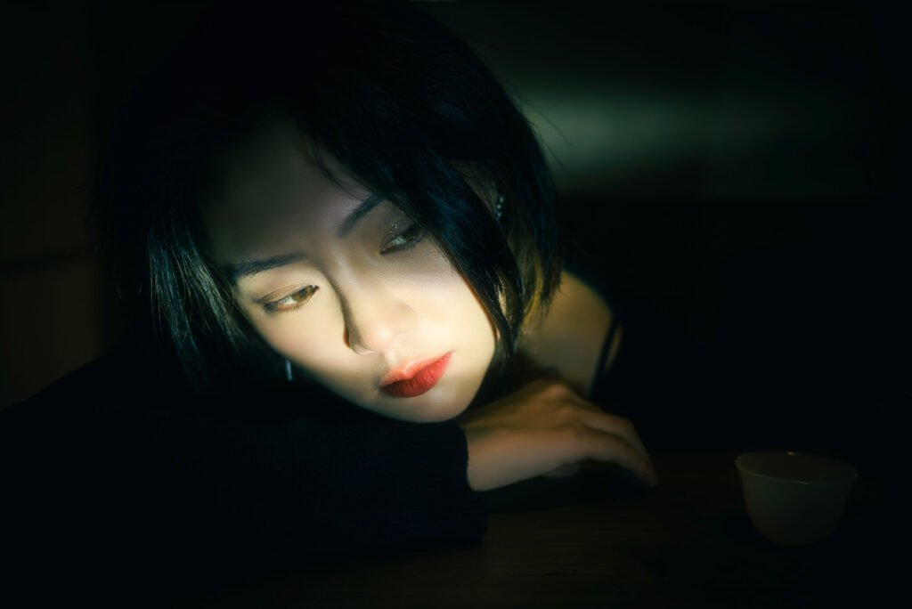 Young Chinese woman in a teahouse #5