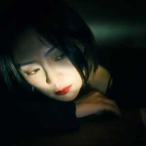 Young Chinese woman in a teahouse #5