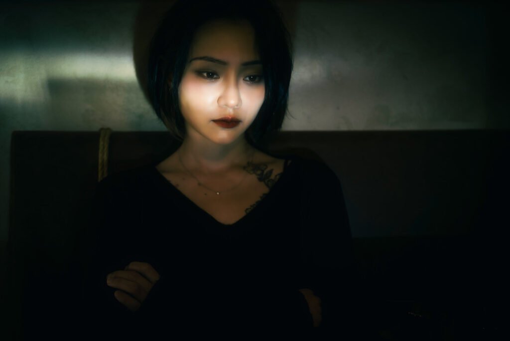 Young Chinese woman in a teahouse #6