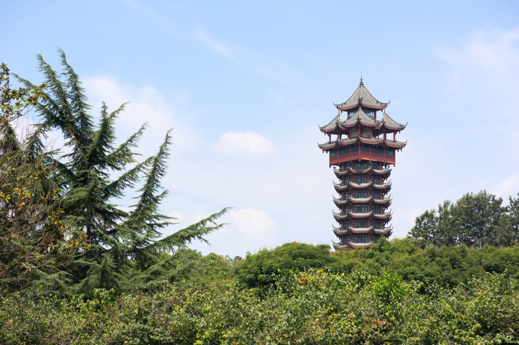 JiuTian tower in Chengdu