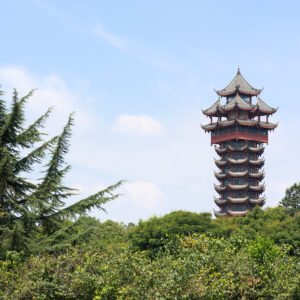 JiuTian tower in Chengdu