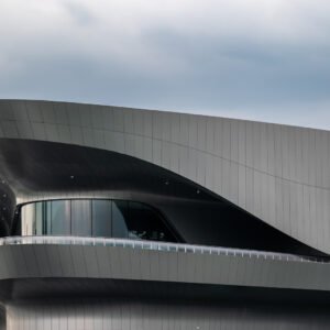 Science-fiction museum in ShiJie KeHuan park, Chengdu