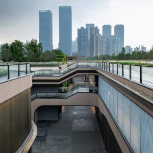 SKP modern commercial mall architecture in Chengdu