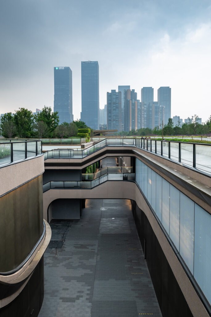 SKP modern commercial mall architecture in Chengdu
