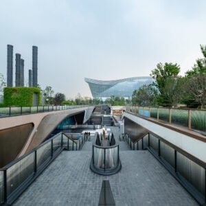 SKP modern commercial mall architecture in Chengdu