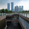 SKP modern commercial mall architecture in Chengdu