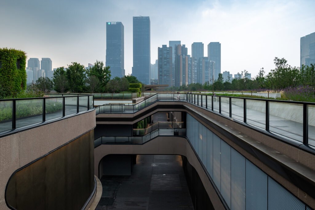 SKP modern commercial mall architecture in Chengdu
